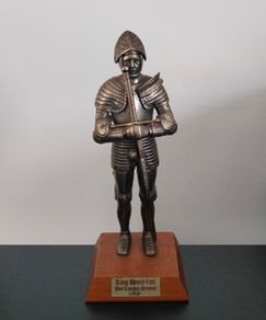 Henry VIII pewter figure