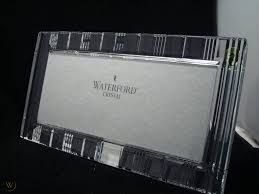 Waterford Lead Crystal Chantley Panoramic Photo Frame