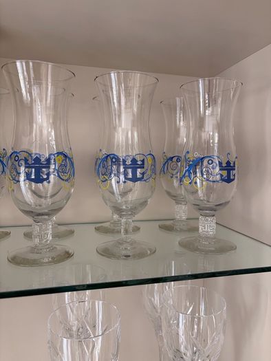 7 cocktail glasses