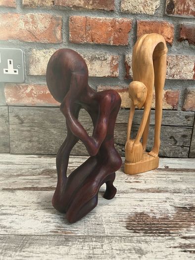 vintage wood carving
