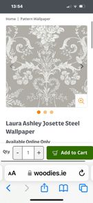 Laura Ashley wallpaper