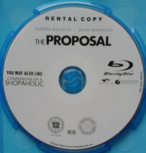 The Proposal [2009] Sandar Bullock, Ryan Reynolds, Malin Akerman, Craig T. Nelson, Mary Steenburgen & Betty White [Blu-ray Movie]