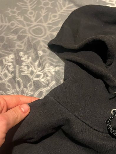 Thrasher Black Skateboarding Hoodie - Size M