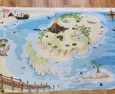 pirates bay play mat