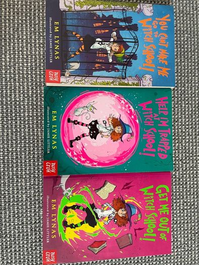 Witch school book series by em Lynas