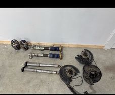 E36 Compact Coilover and front hubs