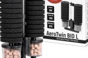 Kruger Meier AeroTwin BIO L - Internal Sponge Filter with Biological Filtration 3W, 60-120 L