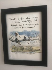 Print from The Boy the Mole, the fox and the horse