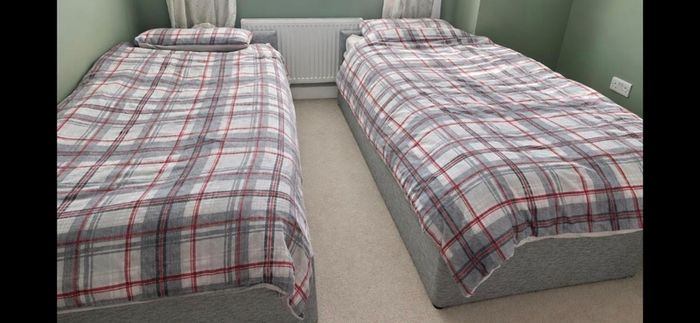 bed and mattress