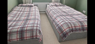 bed and mattress