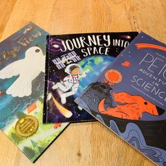 Kids Science & Nature Books x3 - Space, Wildlife & Discovery