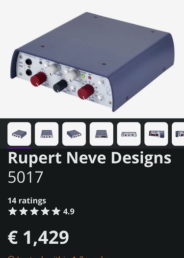 Rupert Neve Designs 5017