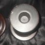 This is a Beautiful Vintage Pair of Dark Wood Barley Twist Candlesticks in lovely condition. Ready for any Table Image 5