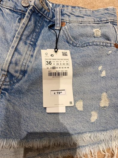 denim shorts
