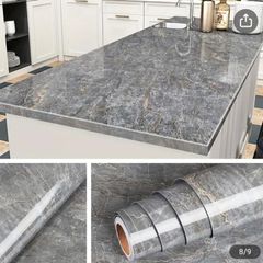 Brand New Marble Pattern Self Adhesive Multi-Purpose Peel & Stick Vinyl Film - Size - 200cm x 40cm - RRP - 5.22 Each