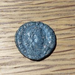 Ancient Roman Bronze Coin -