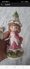 vintage victoria plum figurine