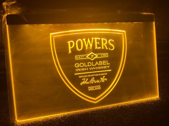 Powers whiskey Neon Light 1