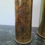 Antique trench art artillery shell vase & umbrella stand Image 3
