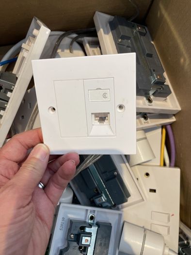 Electrical Sockets, Switches and Light Fittings