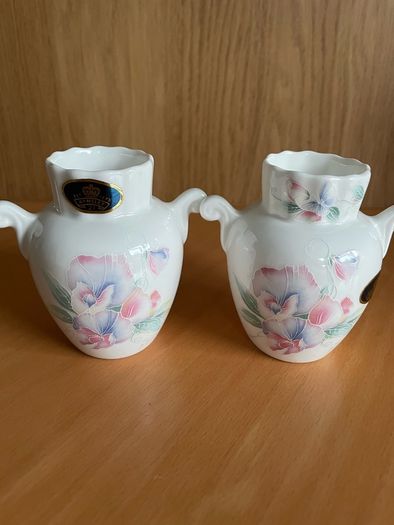 Ansley China "Little Sweetheart" Floral Vase Collection