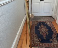 Antique standard lamp