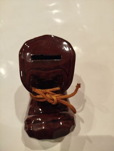 Vintage boot savings bank