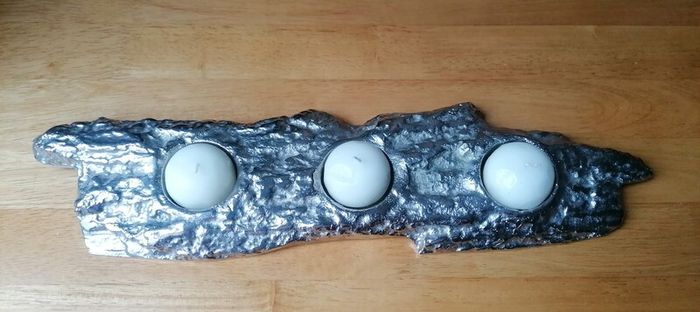 Meadows and Byrne Leaf Platter Tealight Holder