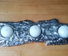 Meadows and Byrne Leaf Platter Tealight Holder
