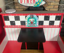 Wooden toy diner / kitchen