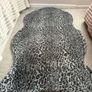 Grey leopard print rugs x2 Image 4