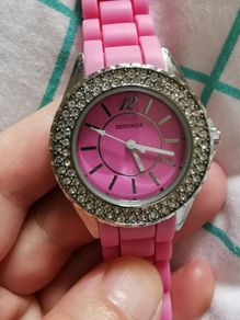 Sekonda Pink Silicon Strap  Wtach