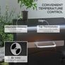 3-in-1 Charcoal BBQ Grill Trolley with Smoker Image 5