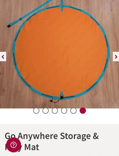 Brand New Play Away & Pack Away - Go Anywhere Storage & Play Mat - RRP - 14.99