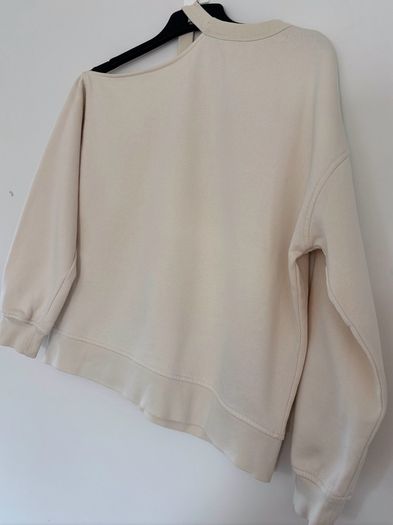 Sinead Keary cold shoulder sweatshirt