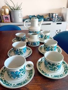 RESERVED 1960s Tea Set Midwinter Caprice