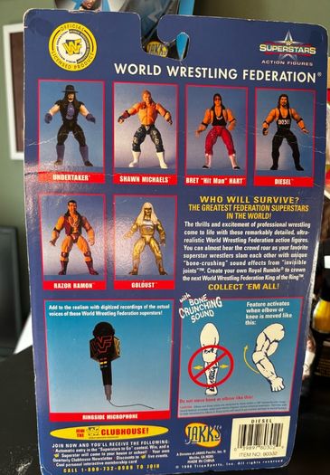 WWE WWF Jakks Warzone wrestling ring + rare BCA wrestlers