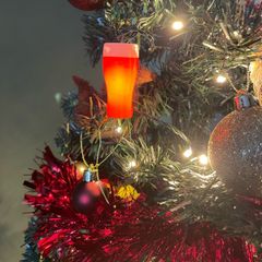 Pint Glass Christmas Light Covers