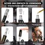 HAMINOS Derma Roller with Reservoir for Hair, Beard, Skin, Lips, Wrinkles, Stretch Marks, Hyperpigmentation - Instant Serum Application, 105 Titanium Needles 0.25 mm Image 3