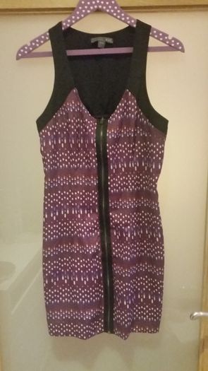 Brand New Purple Zip Up Dress size 10/12