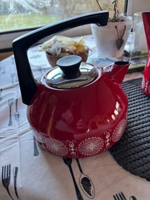 Kettle and coffee pot