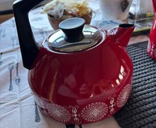Kettle and coffee pot