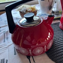 Kettle and coffee pot
