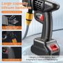 Brand New Cordless pressure washer for Makita batteries, mobile pressure washer gun with 2 batteries Image 8