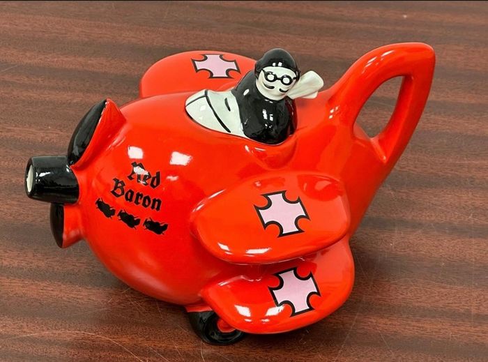 vintage Carlton Ware Red Baron teapot
