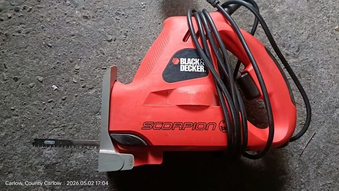 black and decker scorpion saw / jigsaw