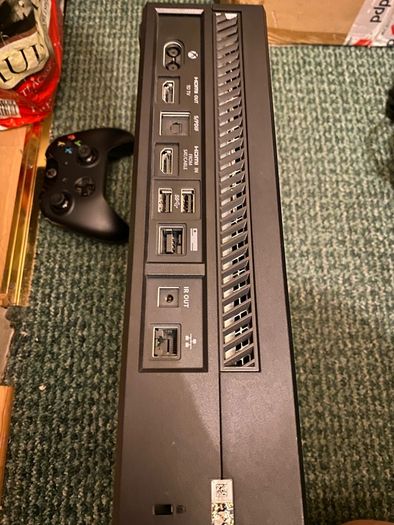 Xbox One with Controller and accessories