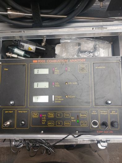 flue combustion analyser