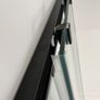 Shower Sliding Door Metal Black 1000 mm Sonas ASPECT Image 5