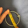Pandora Silver Bangle Moments Encircled Rose Clasp Image 4